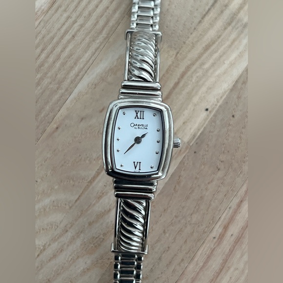 Caravelle by Bulova Ladies Watch White Dial Stainless Steel Bracelet main image 5
